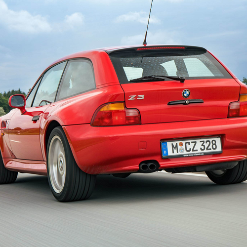 1999 BMW Z3 Coupe 2.8 E36 Rear View