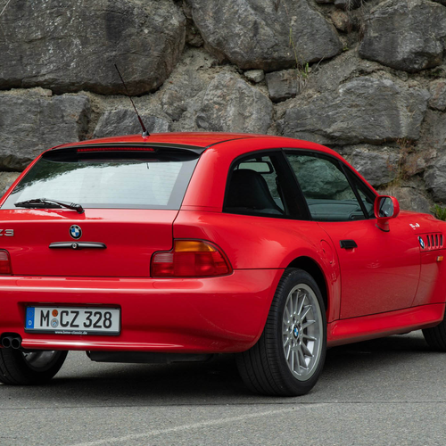 1999 BMW Z3 Coupe 2.8 E36 Rear View