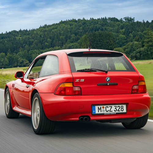 1999 BMW Z3 Coupe 2.8 E36 Rear View