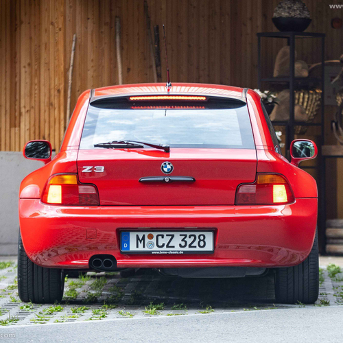1999 BMW Z3 Coupe 2.8 E36 Rear View
