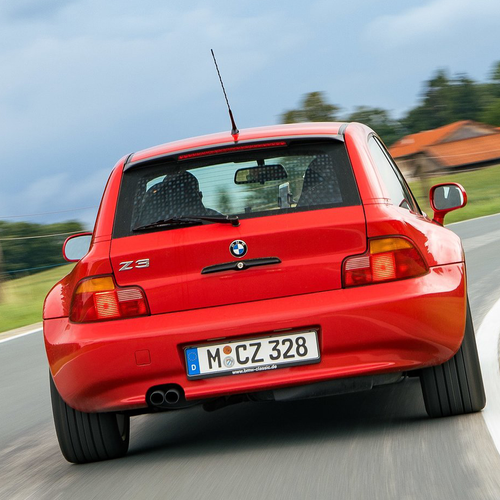 1999 BMW Z3 Coupe 2.8 E36 Rear View