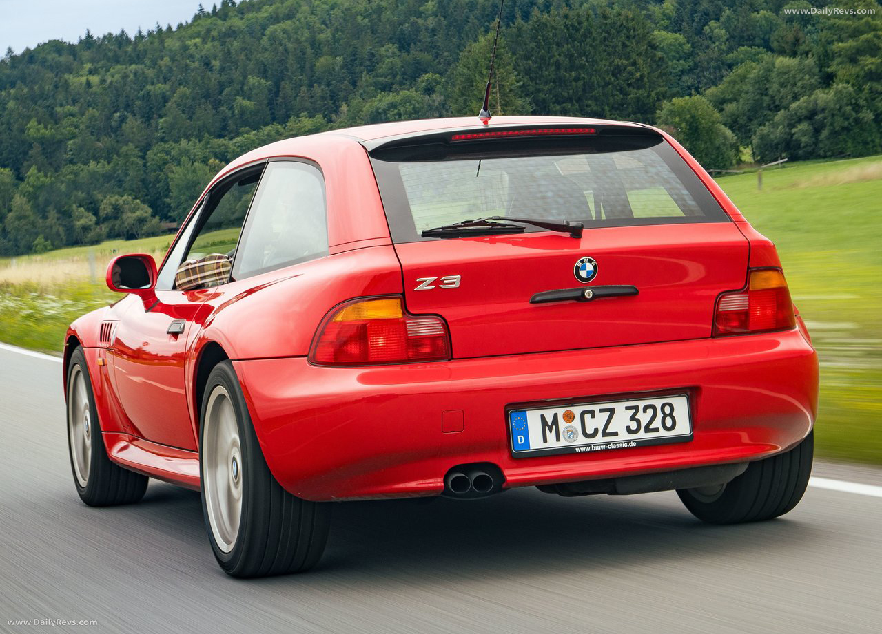 1999 BMW Z3 Coupe 2.8 E36 Rear View