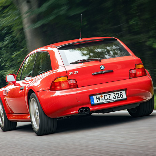 1999 BMW Z3 Coupe 2.8 E36 Rear View