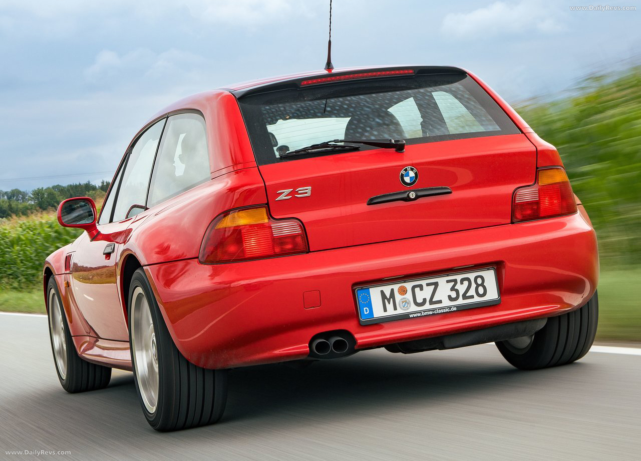 1999 BMW Z3 Coupe 2.8 E36 Rear View