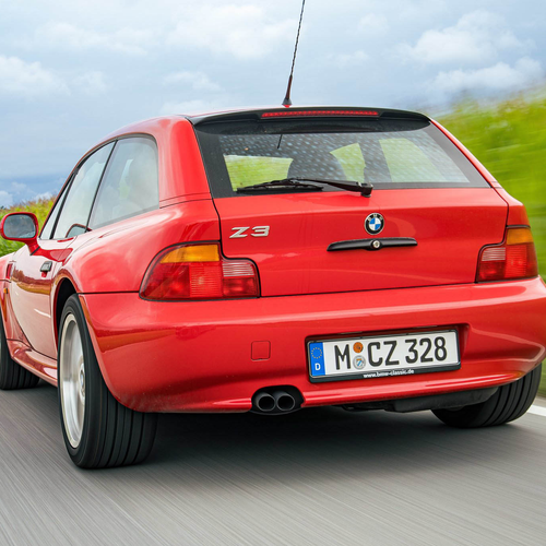 1999 BMW Z3 Coupe 2.8 E36 Rear View