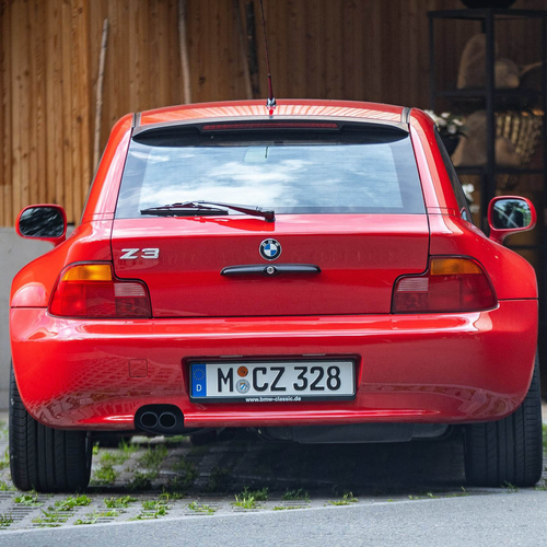 1999 BMW Z3 Coupe 2.8 E36 Rear View