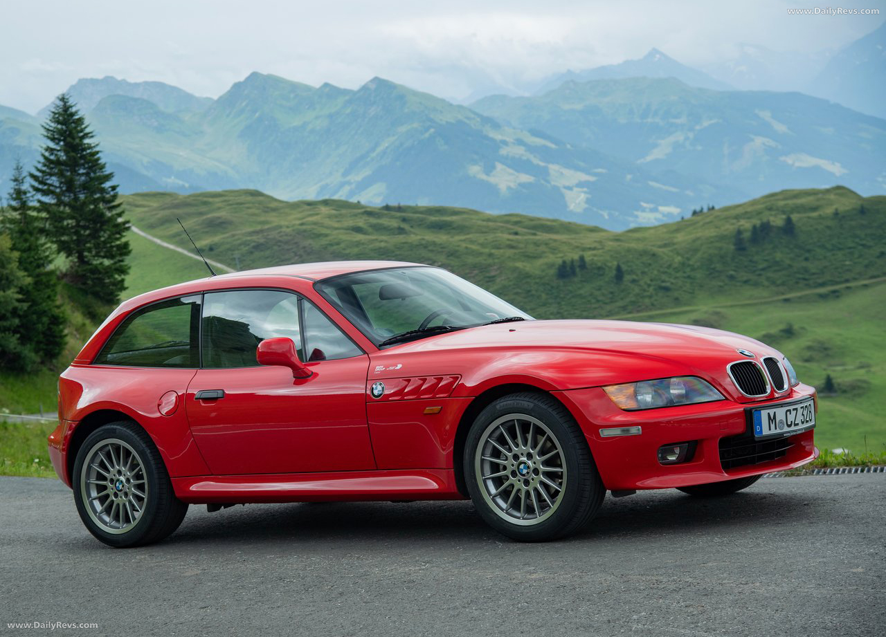 1999 BMW Z3 Coupe 2.8 E36 Side View