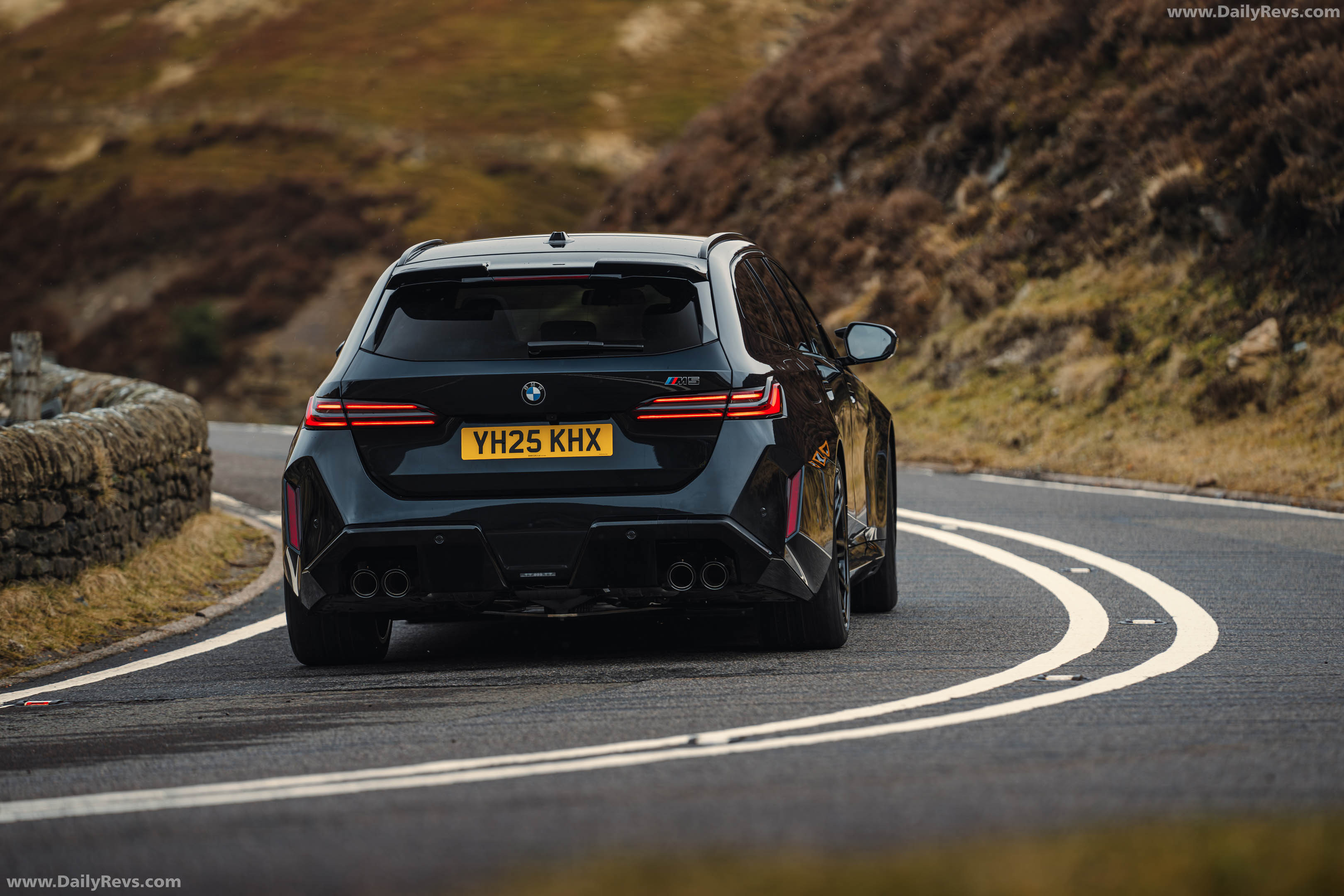 2025 BMW M5 Touring G99 UK Version Rear View