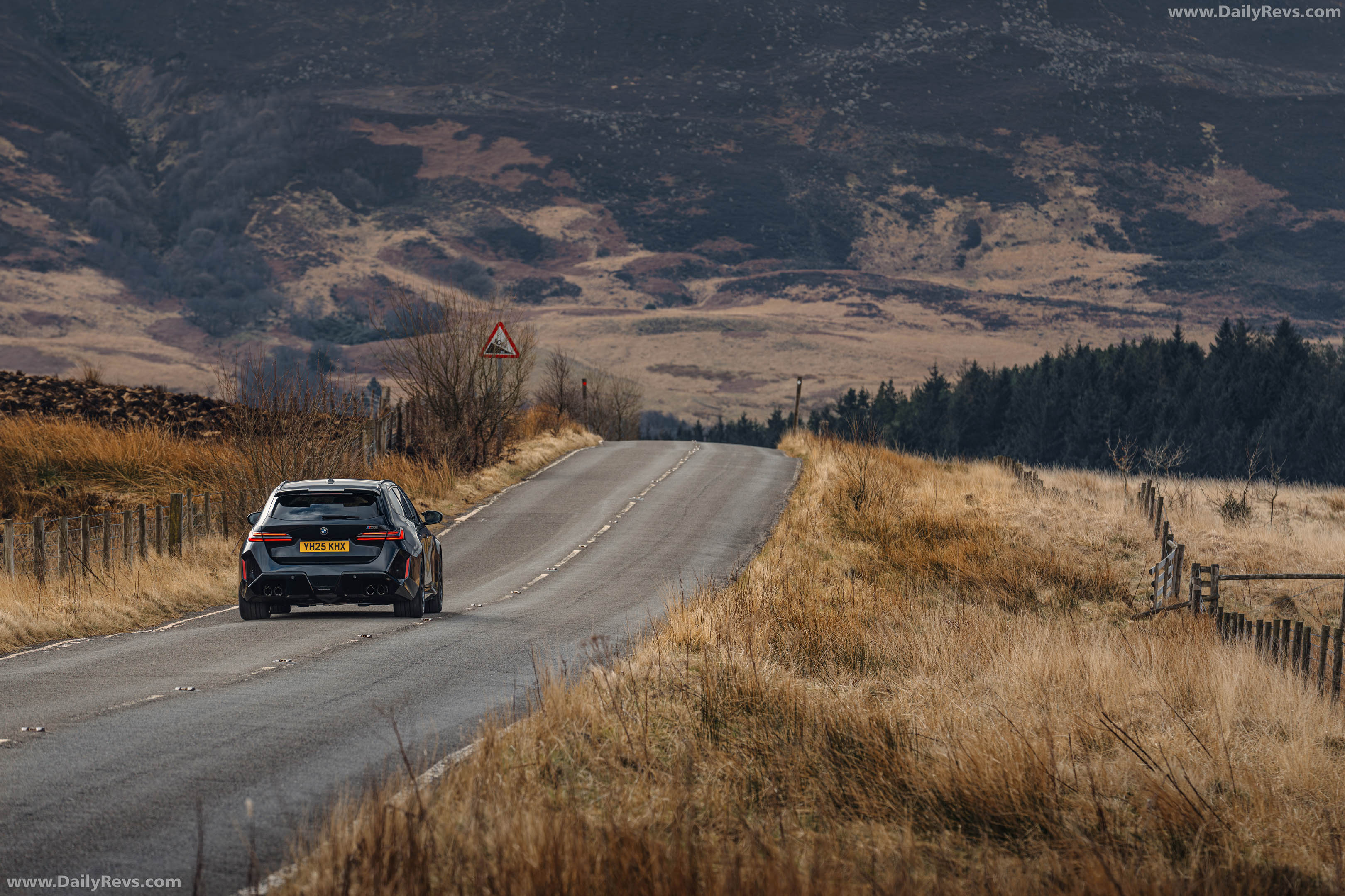 2025 BMW M5 Touring G99 UK Version Rear View
