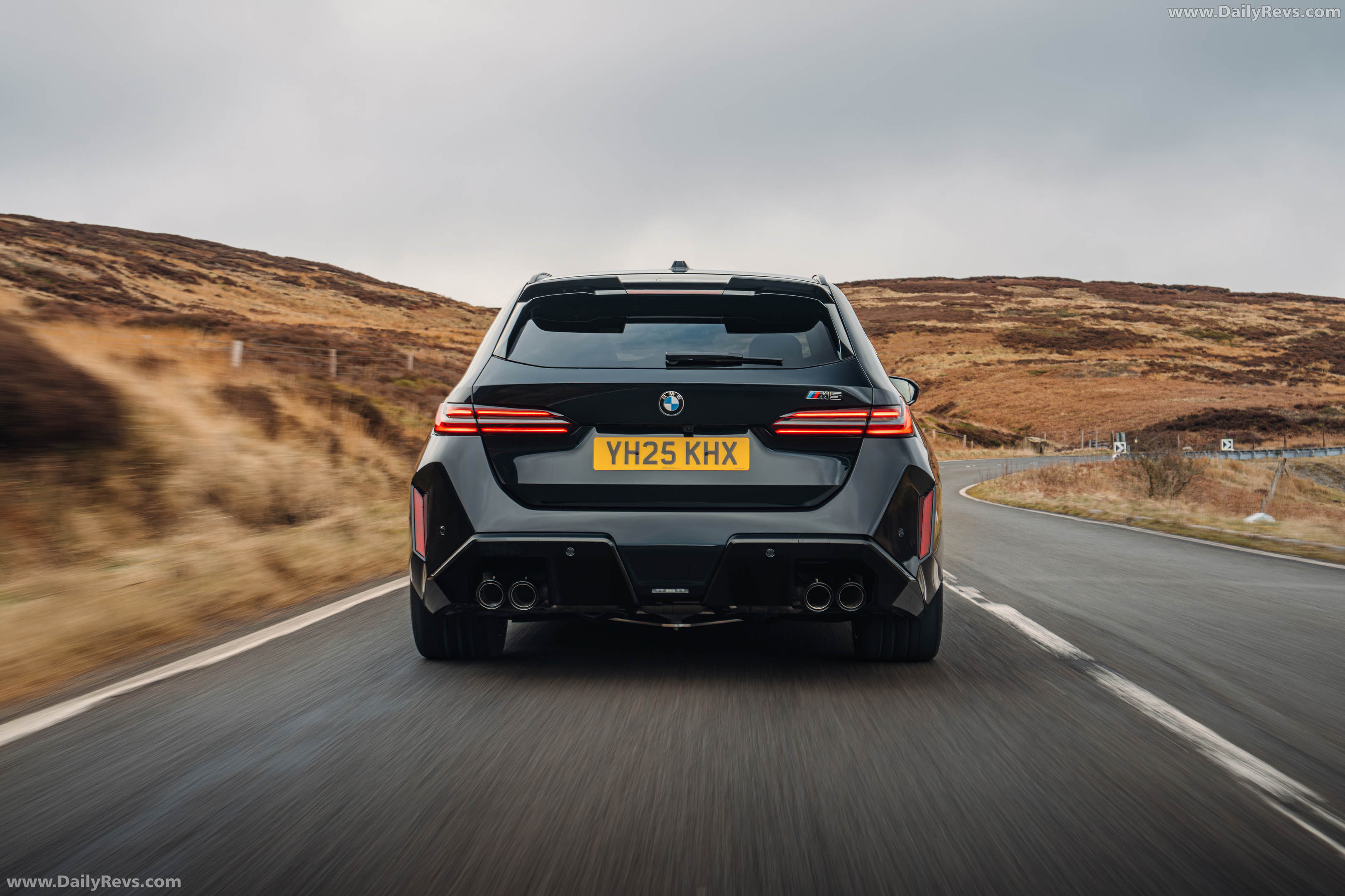 2025 BMW M5 Touring G99 UK Version Rear View
