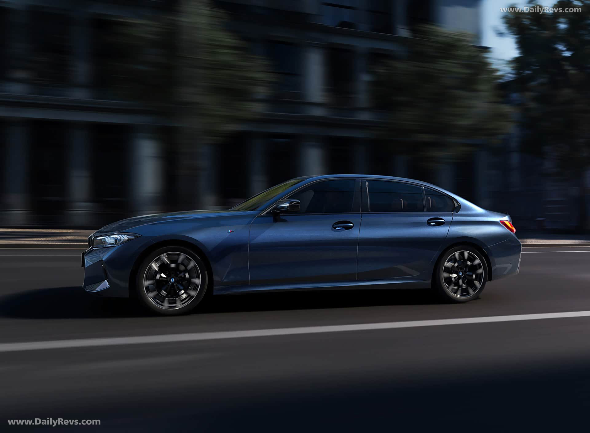 2025 BMW 330 Li M Sport Shadow Edition G20 Side View