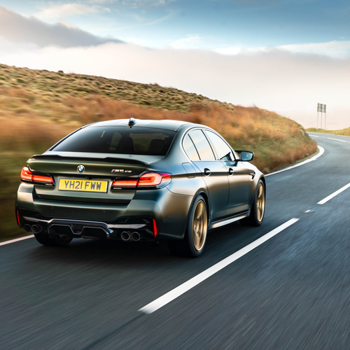 2022 BMW M5 CS F90 UK Version Rear View