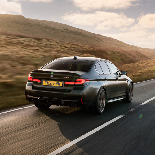 2022 BMW M5 CS F90 UK Version Rear View