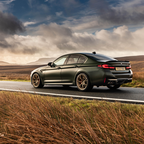 2022 BMW M5 CS F90 UK Version Rear View