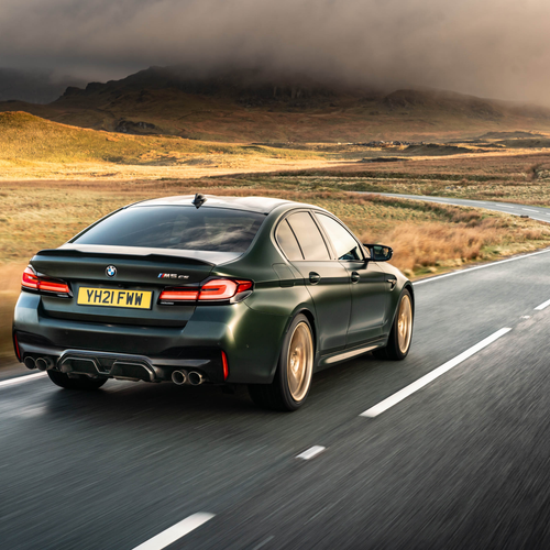 2022 BMW M5 CS F90 UK Version Rear View
