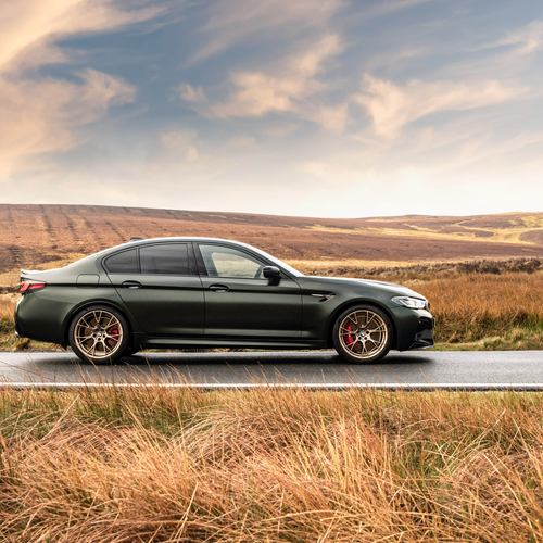 2022 BMW M5 CS F90 UK Version Side View
