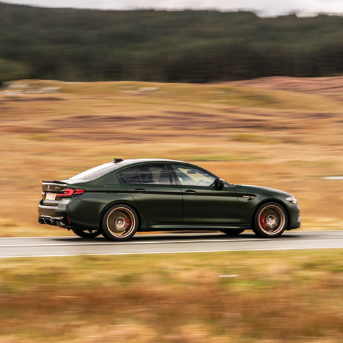 2022 BMW M5 CS F90 UK Version Side View