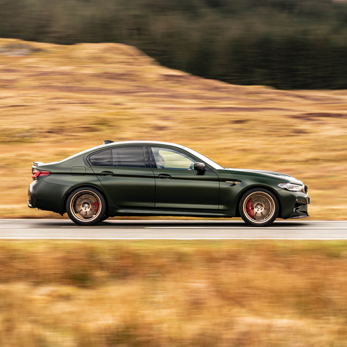 2022 BMW M5 CS F90 UK Version Side View