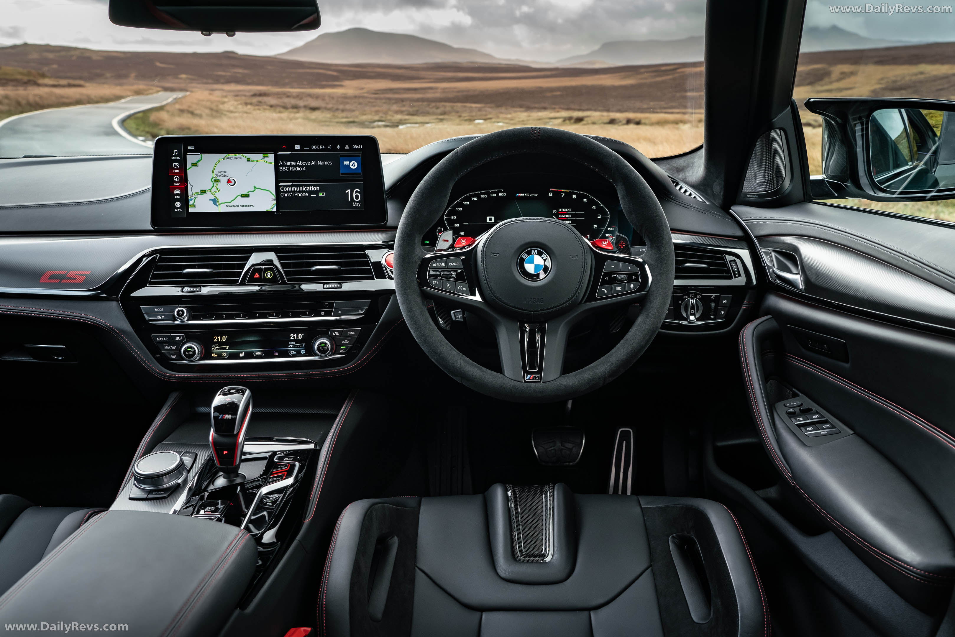 2022 BMW M5 CS F90 UK Version Interior