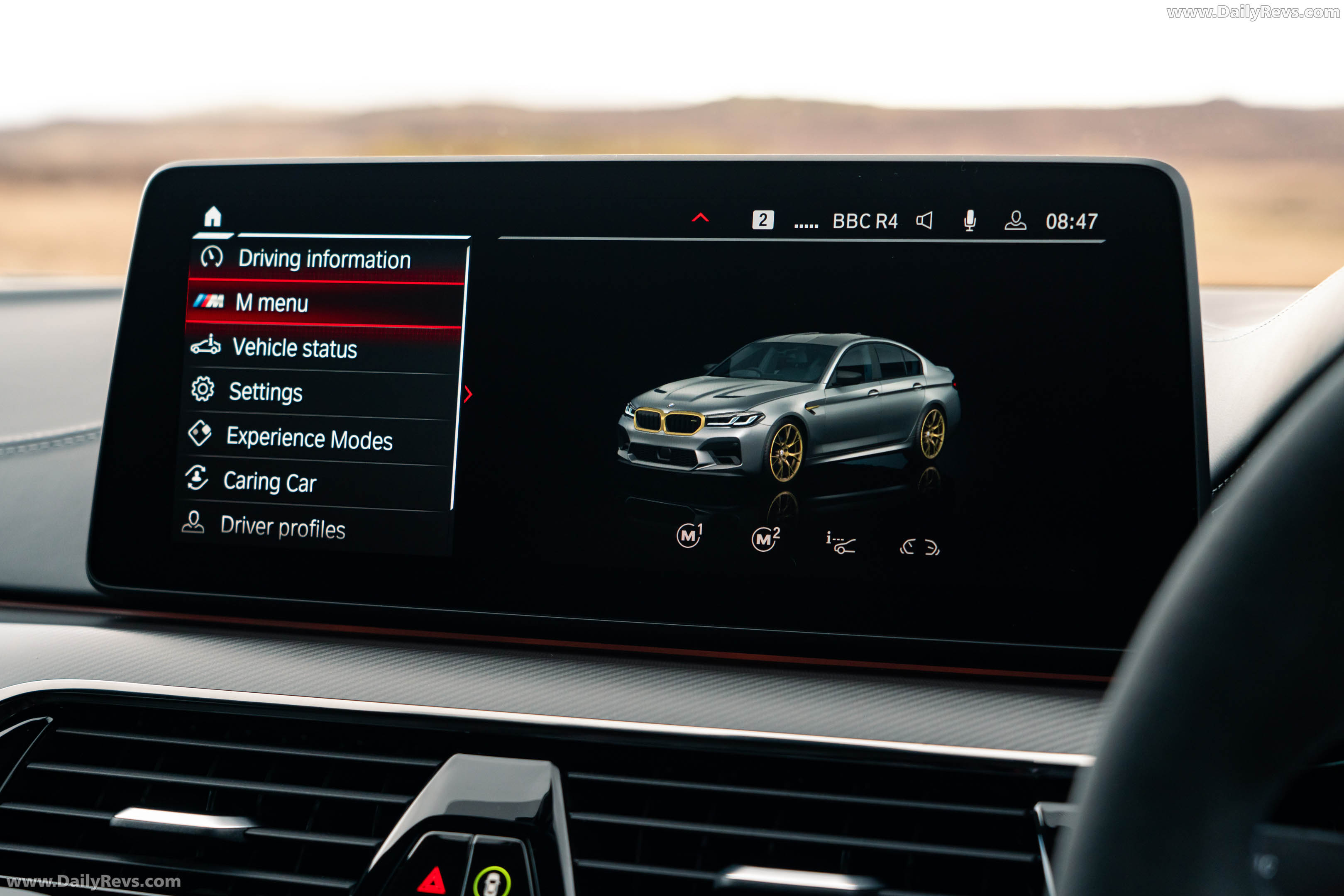 2022 BMW M5 CS F90 UK Version Interior