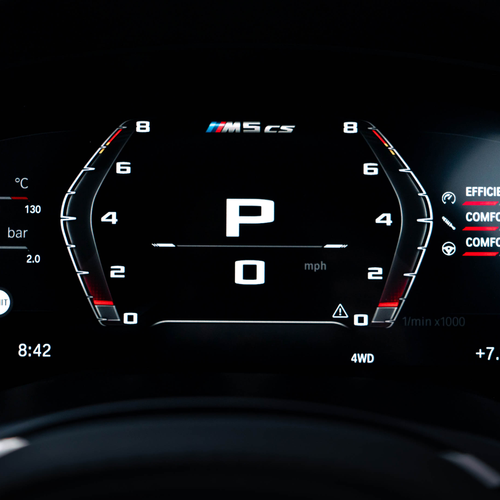 2022 BMW M5 CS F90 UK Version Interior