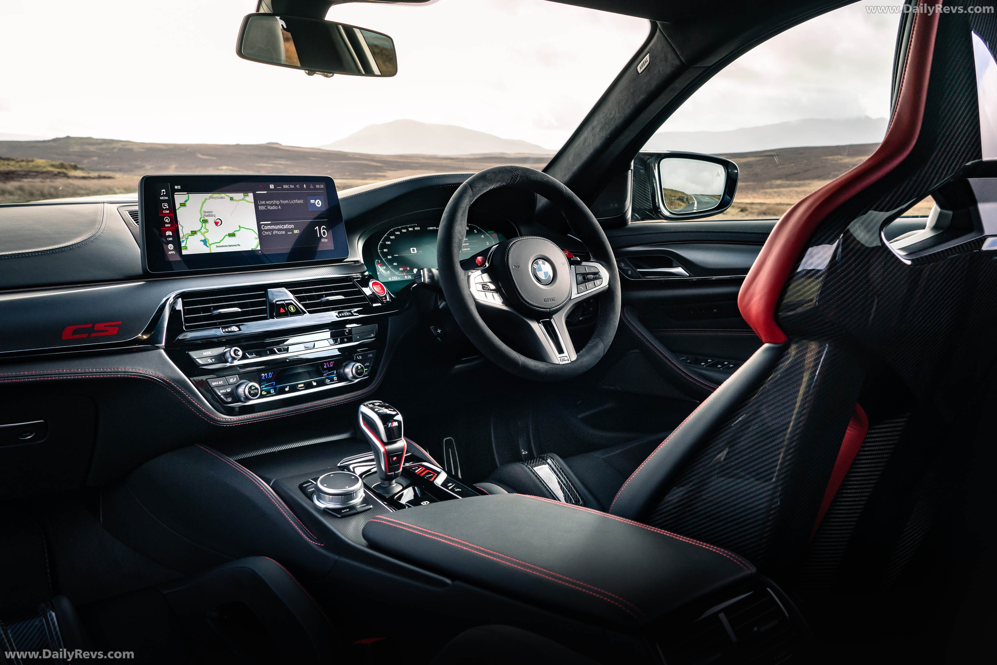 2022 BMW M5 CS F90 UK Version Interior