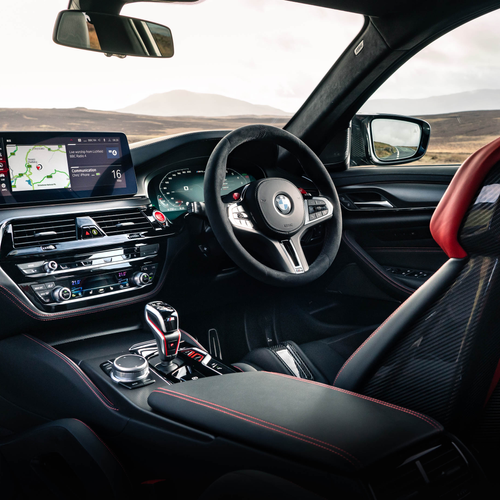 2022 BMW M5 CS F90 UK Version Interior