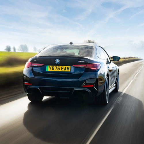 2025 BMW i4 M60 G26 UK Version Rear View