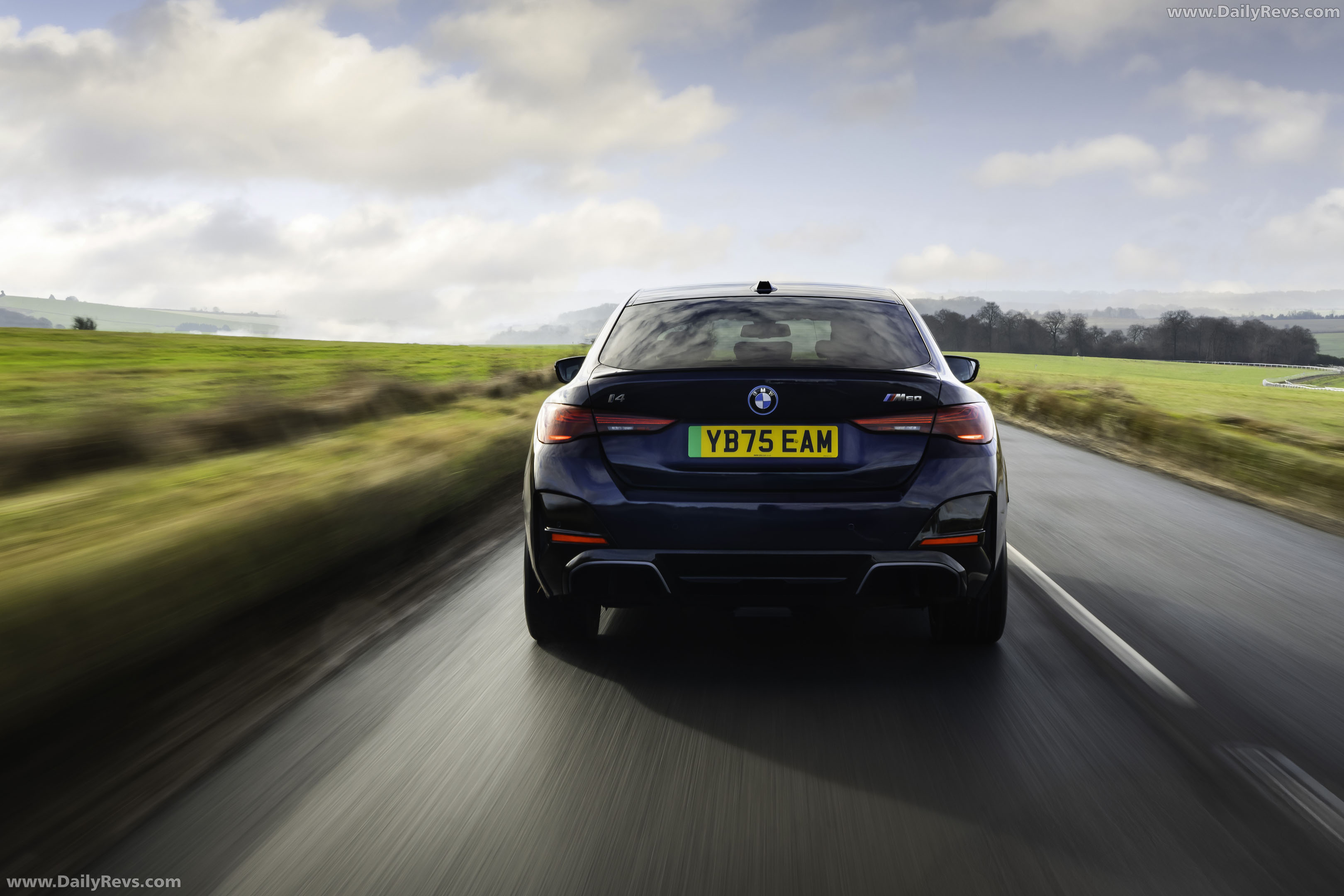 2025 BMW i4 M60 G26 UK Version Rear View