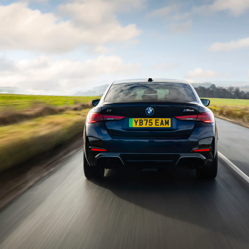 2025 BMW i4 M60 G26 UK Version Rear View