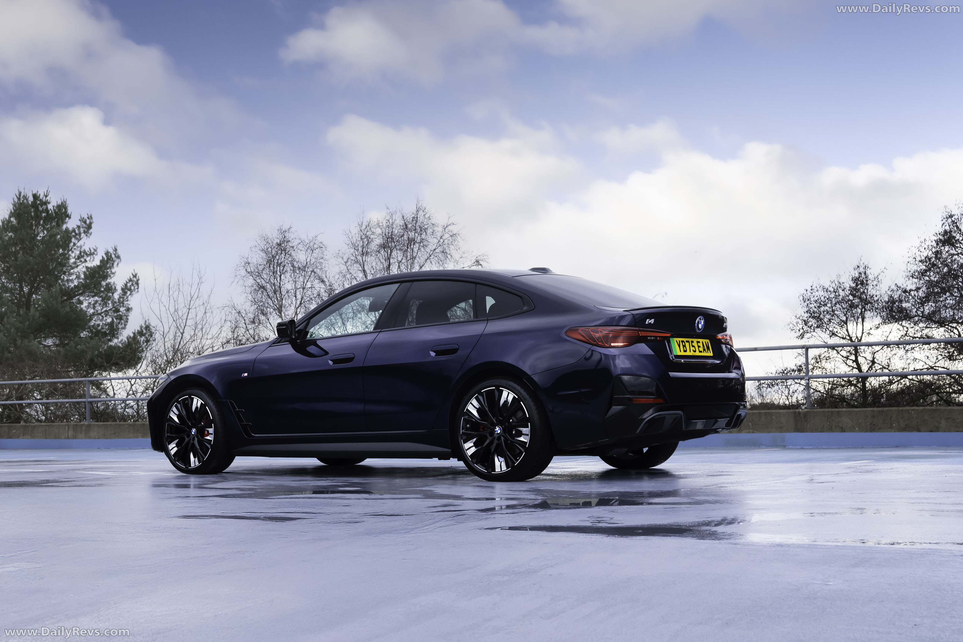 2025 BMW i4 M60 G26 UK Version Rear View