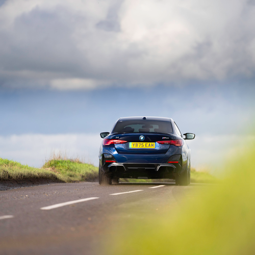 2025 BMW i4 M60 G26 UK Version Rear View
