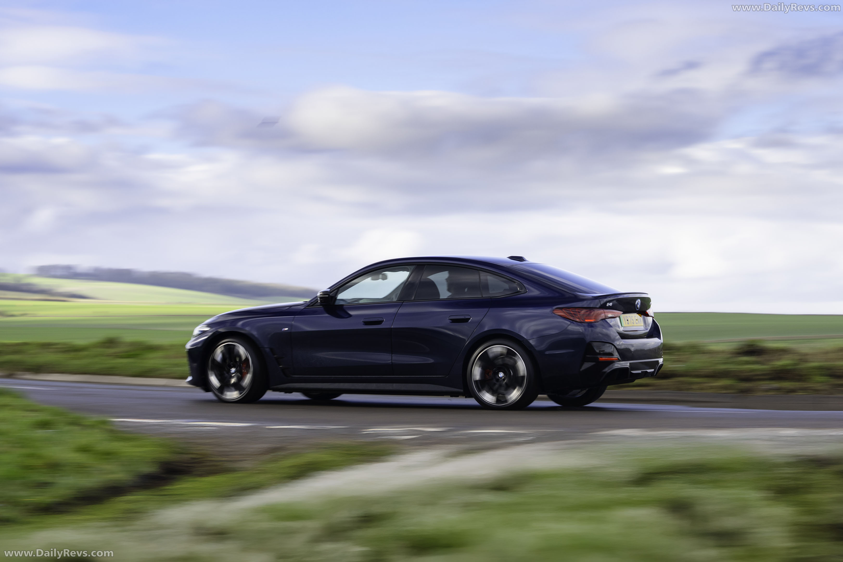 2025 BMW i4 M60 G26 UK Version Rear View