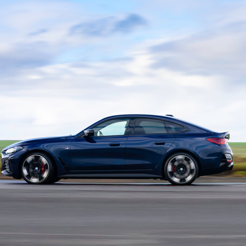 2025 BMW i4 M60 G26 UK Version Side View