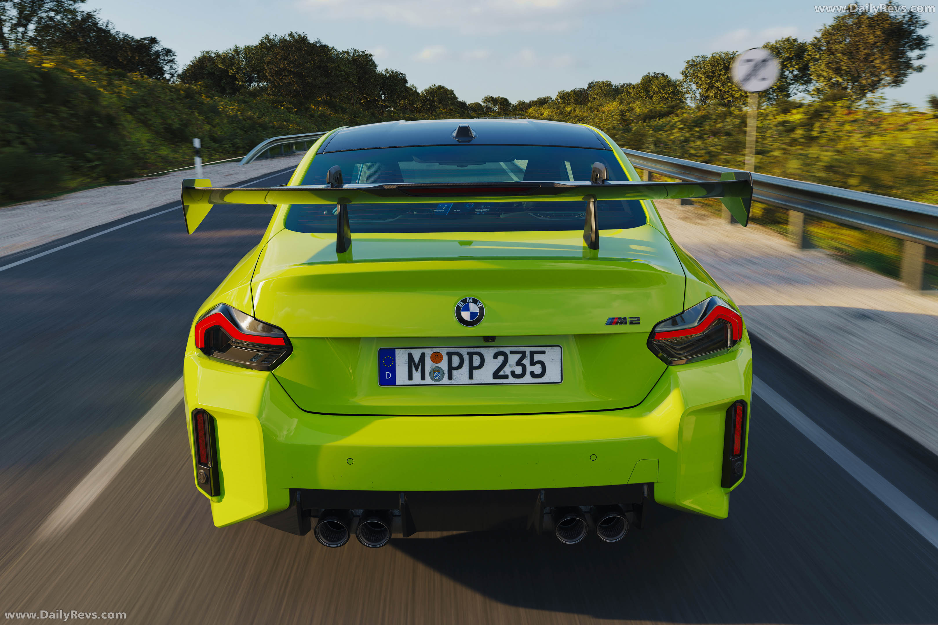 2026 BMW M2 M Performance Track Kit G87 Rear View