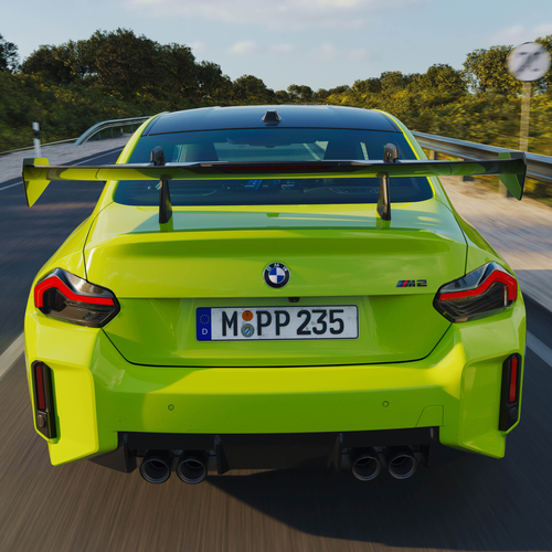 2026 BMW M2 M Performance Track Kit G87 Rear View