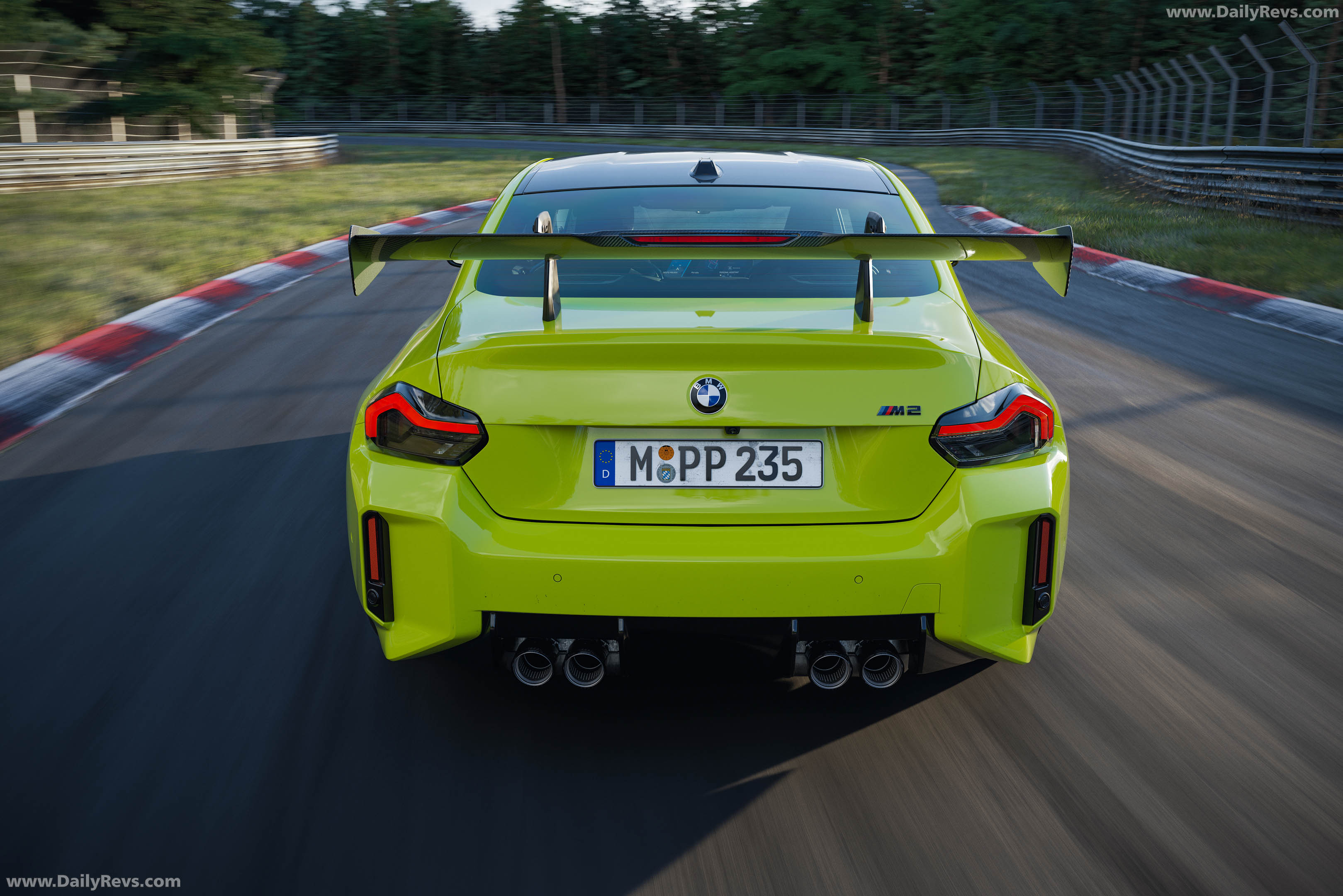 2026 BMW M2 M Performance Track Kit G87 Rear View
