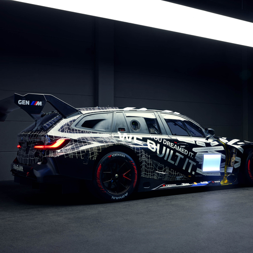 2026 BMW M3 Touring 24H G81 Rear View