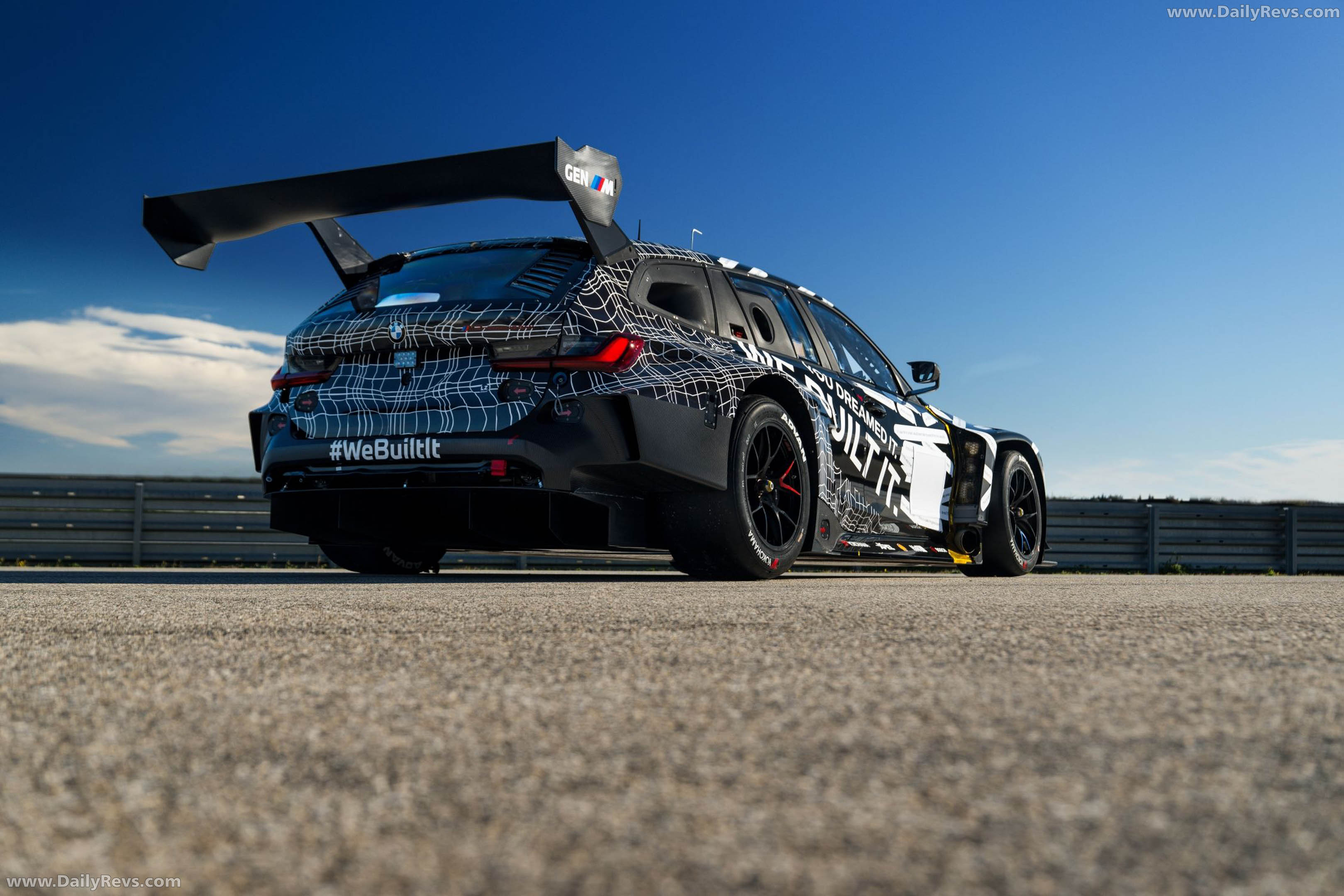 2026 BMW M3 Touring 24H G81 Rear View