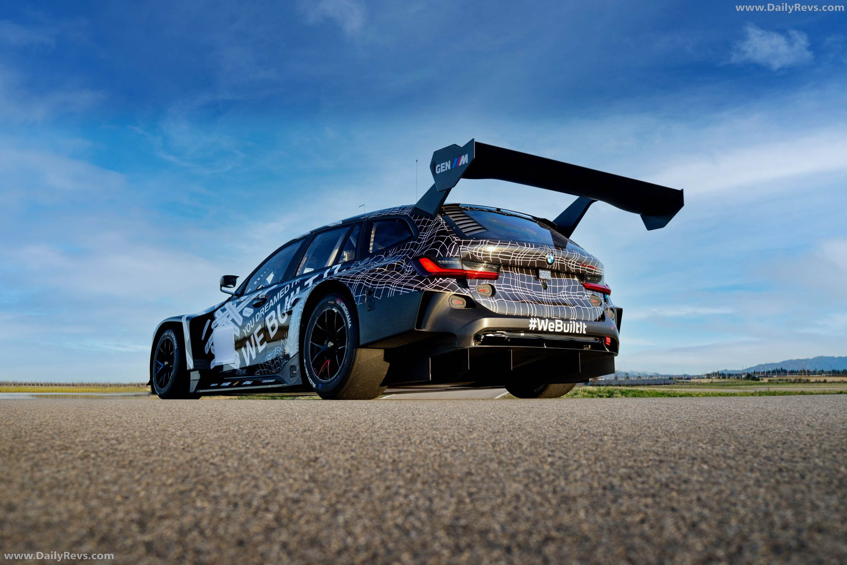 2026 BMW M3 Touring 24H G81 Rear View
