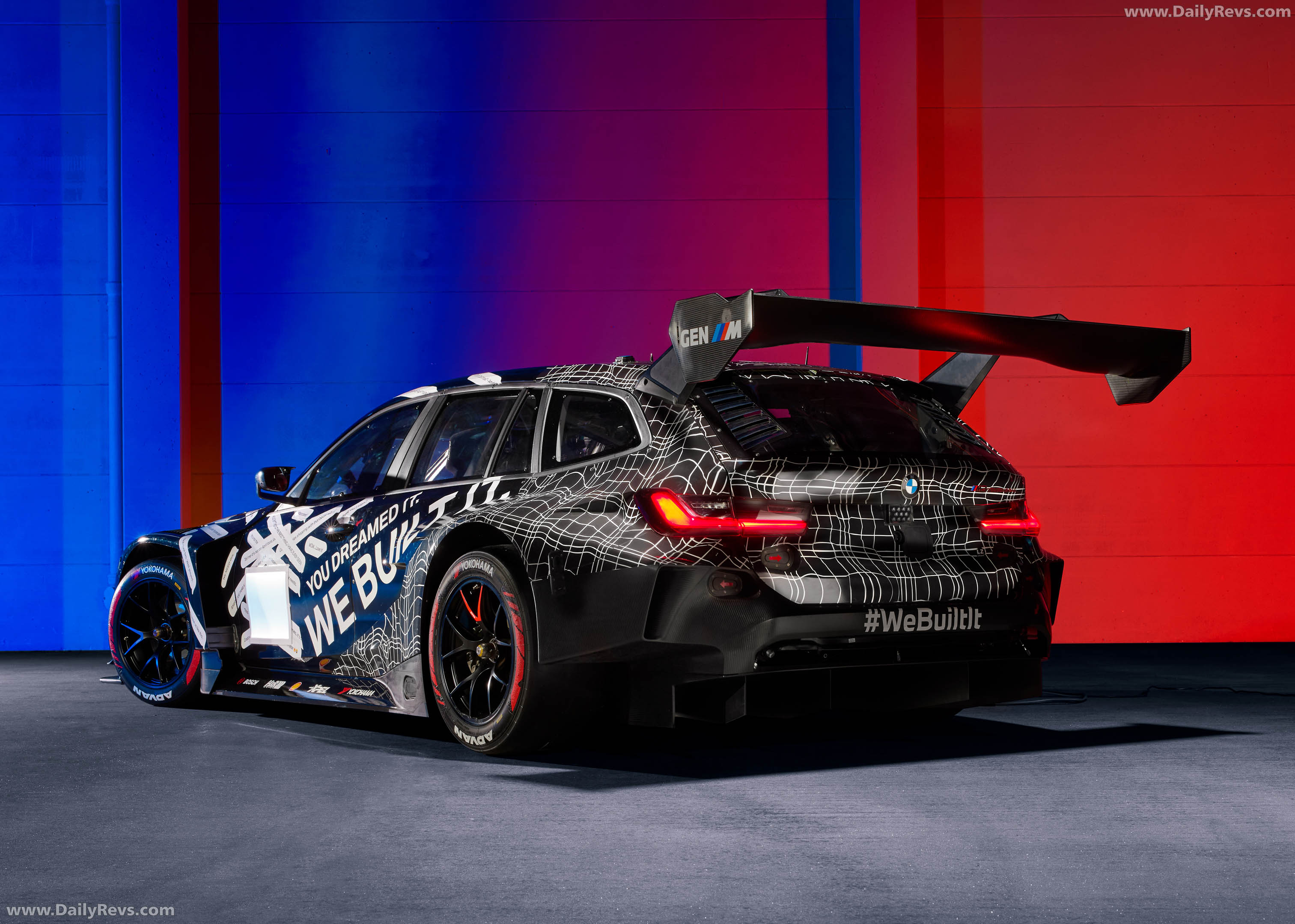 2026 BMW M3 Touring 24H G81 Rear View