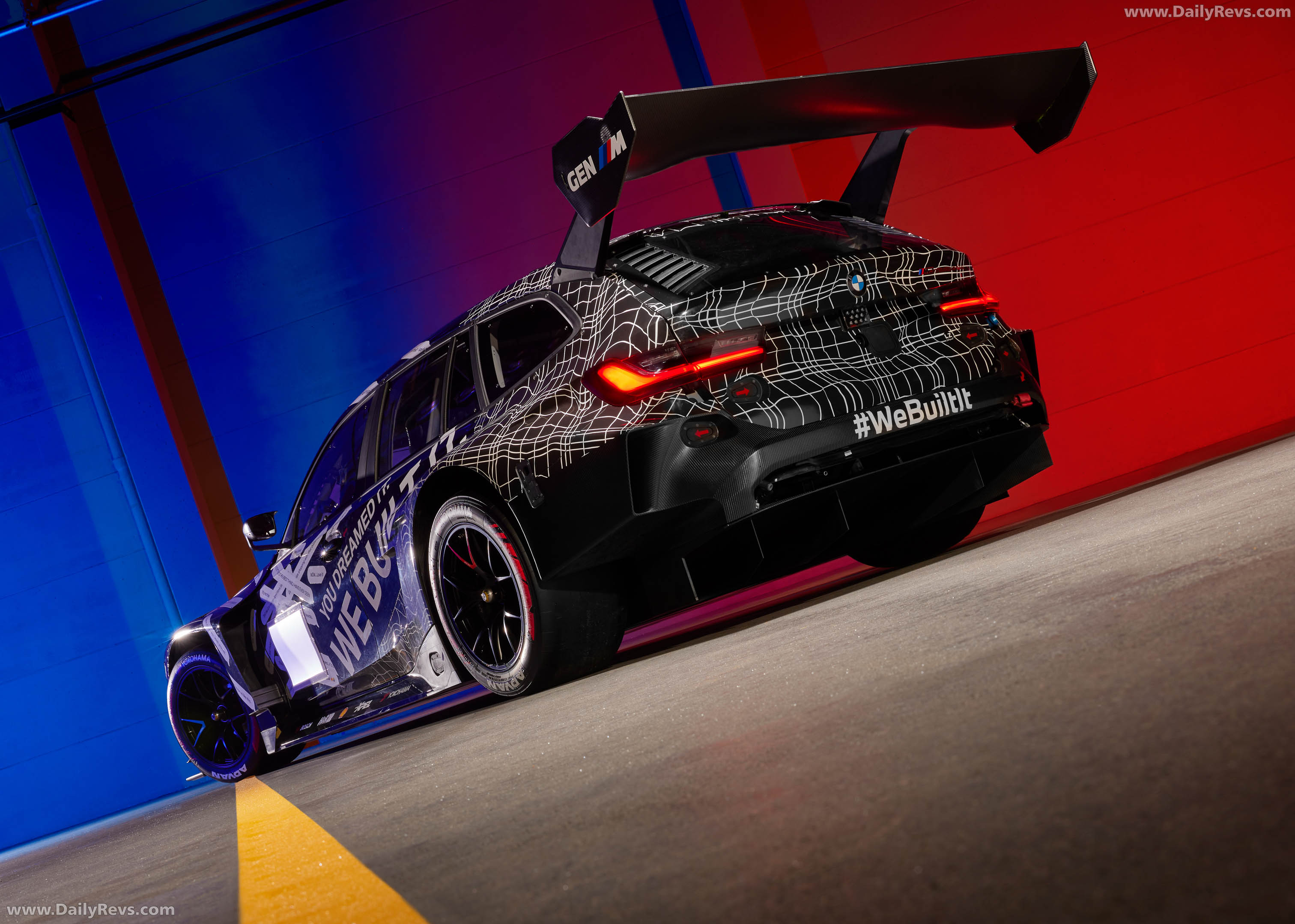 2026 BMW M3 Touring 24H G81 Rear View