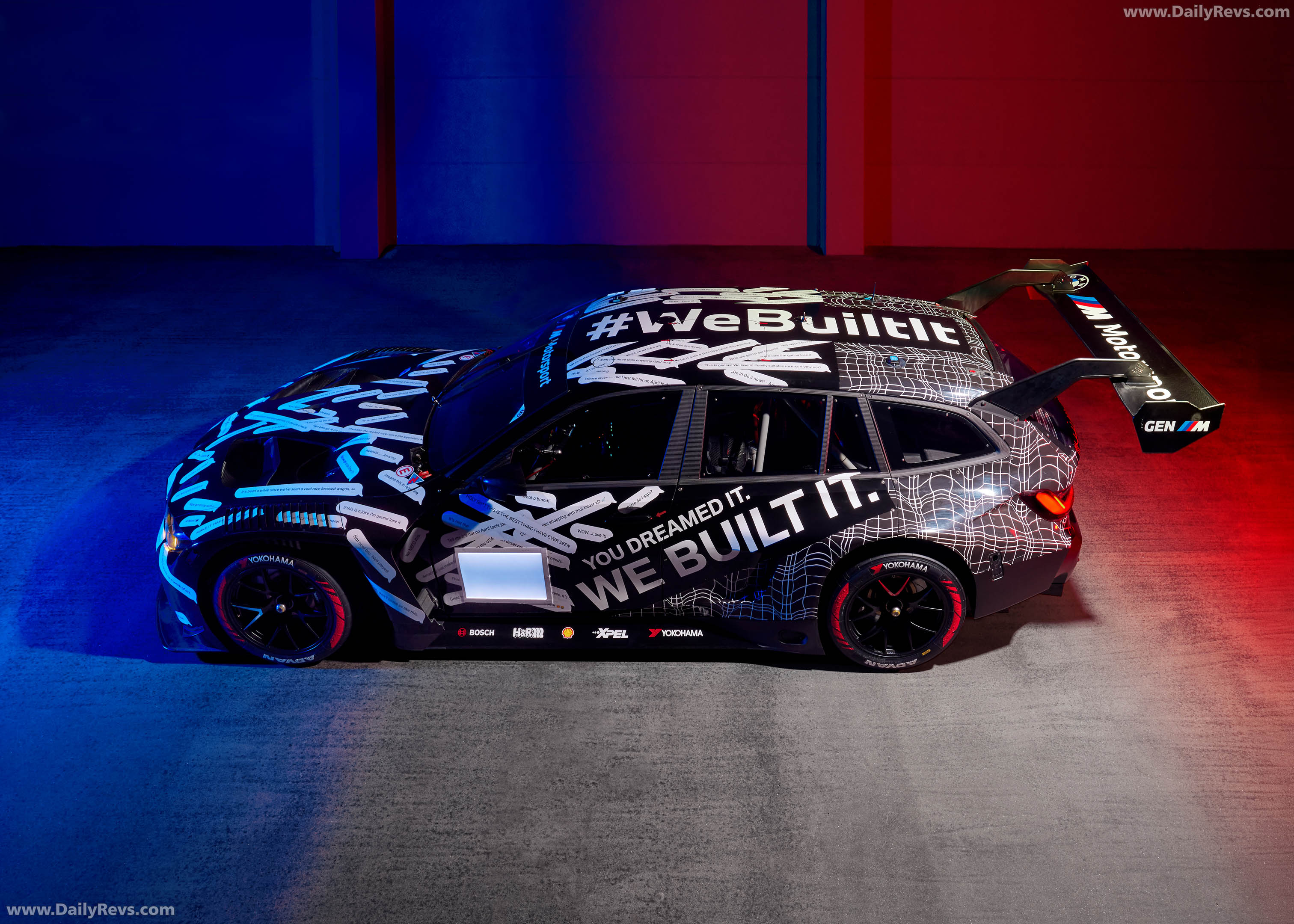 2026 BMW M3 Touring 24H G81 Top View