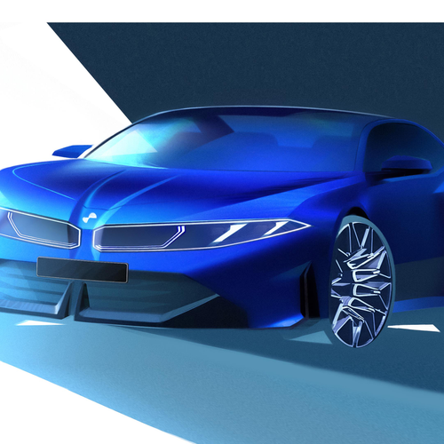 2027 BMW i3 50 xDrive Sketches
