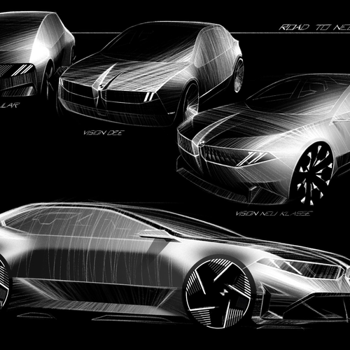 2027 BMW i3 50 xDrive Sketches