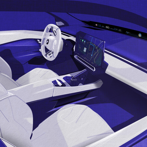 2027 BMW i3 50 xDrive Sketches