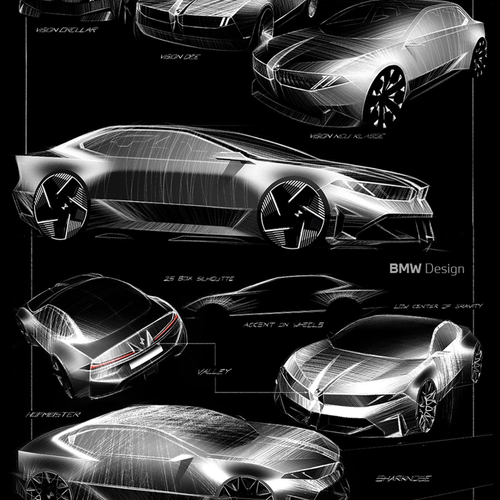 2027 BMW i3 50 xDrive Sketches