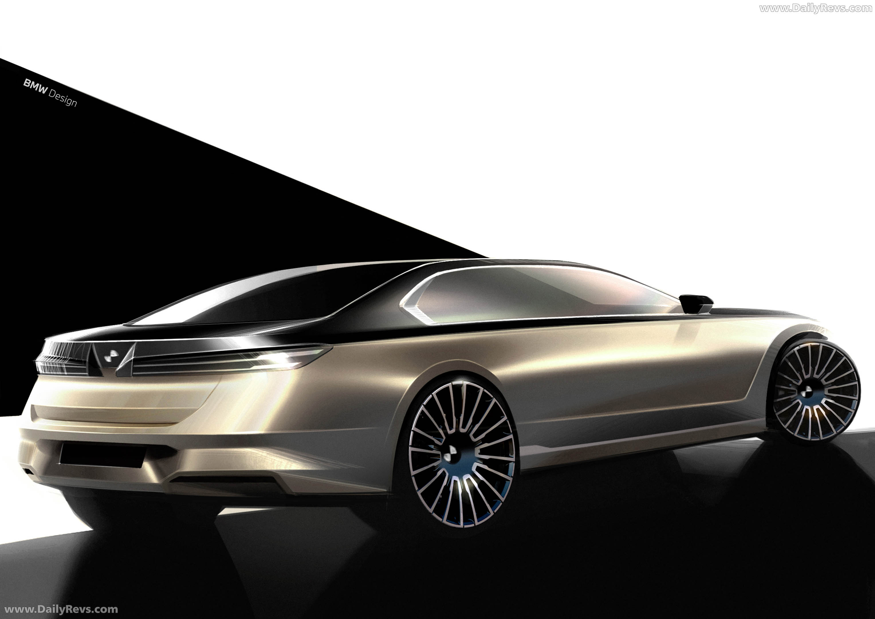 2027 BMW 740 xDrive G70 Sketches