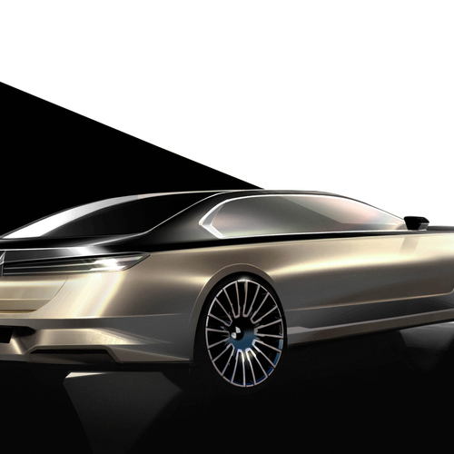 2027 BMW 740 xDrive G70 Sketches