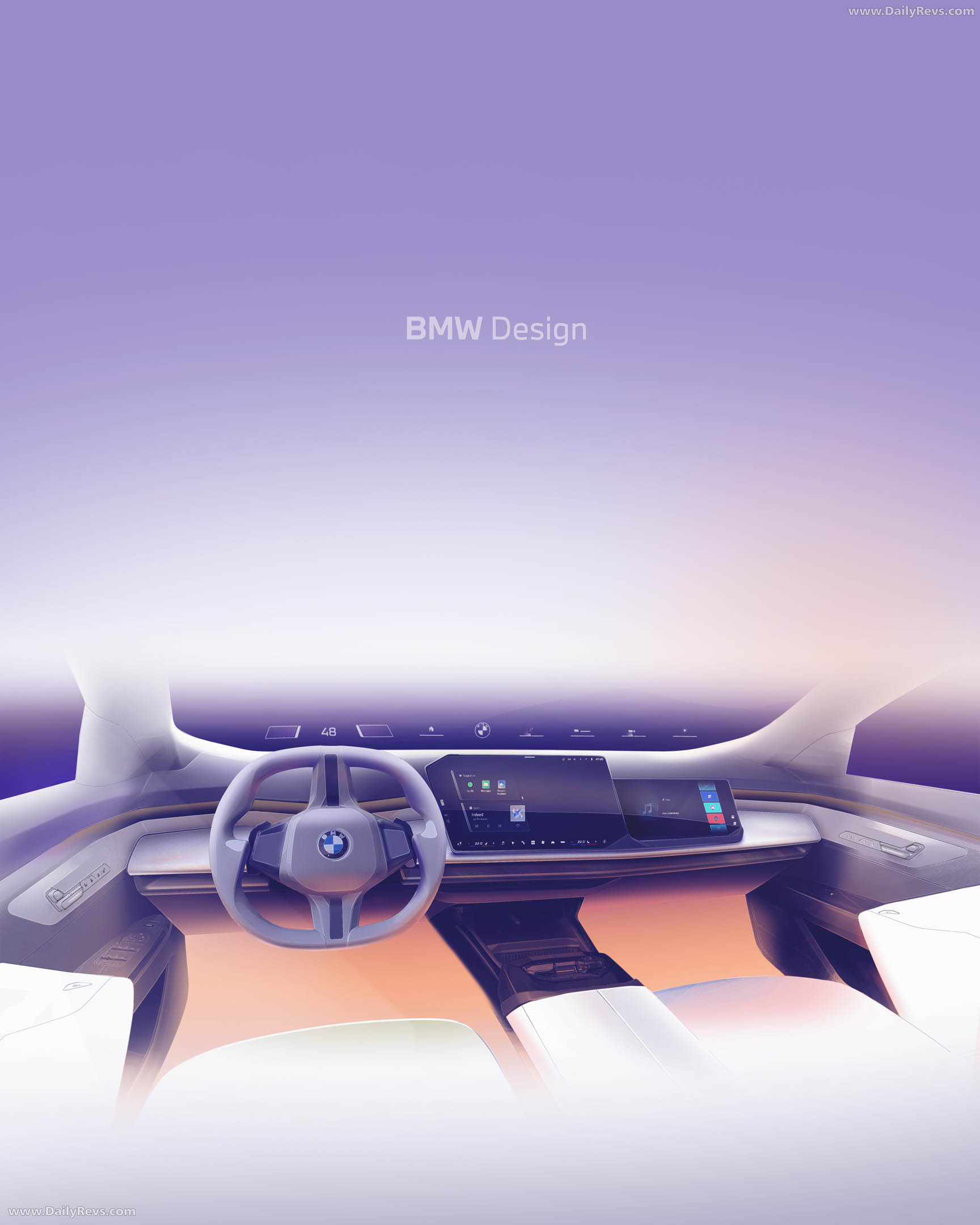 2027 BMW 740 xDrive G70 Sketches